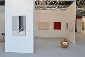 Stand Galleria Antonio Battaglia | Arte Fiera2016 | opere di Carmi, Ortelli, Marrocco, Guarneri